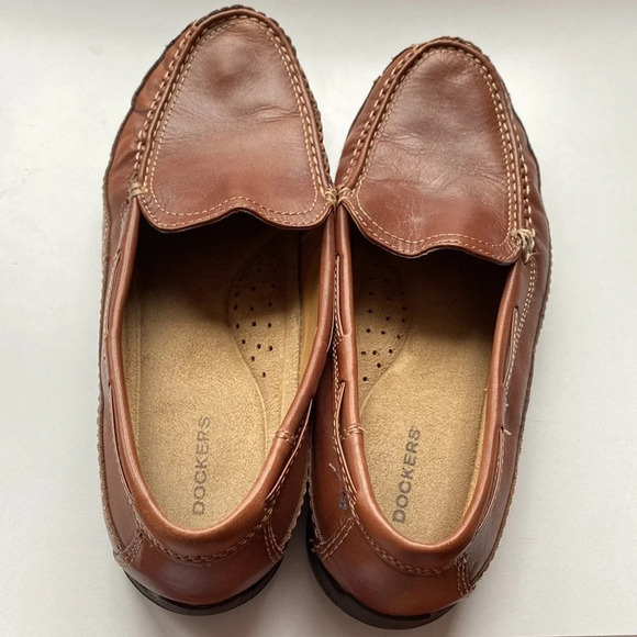 Dockers Catalina Slip On Shoes Slip Ons Leather Driving Loafer Moccasin Size 9.5 - Picture 6 of 7